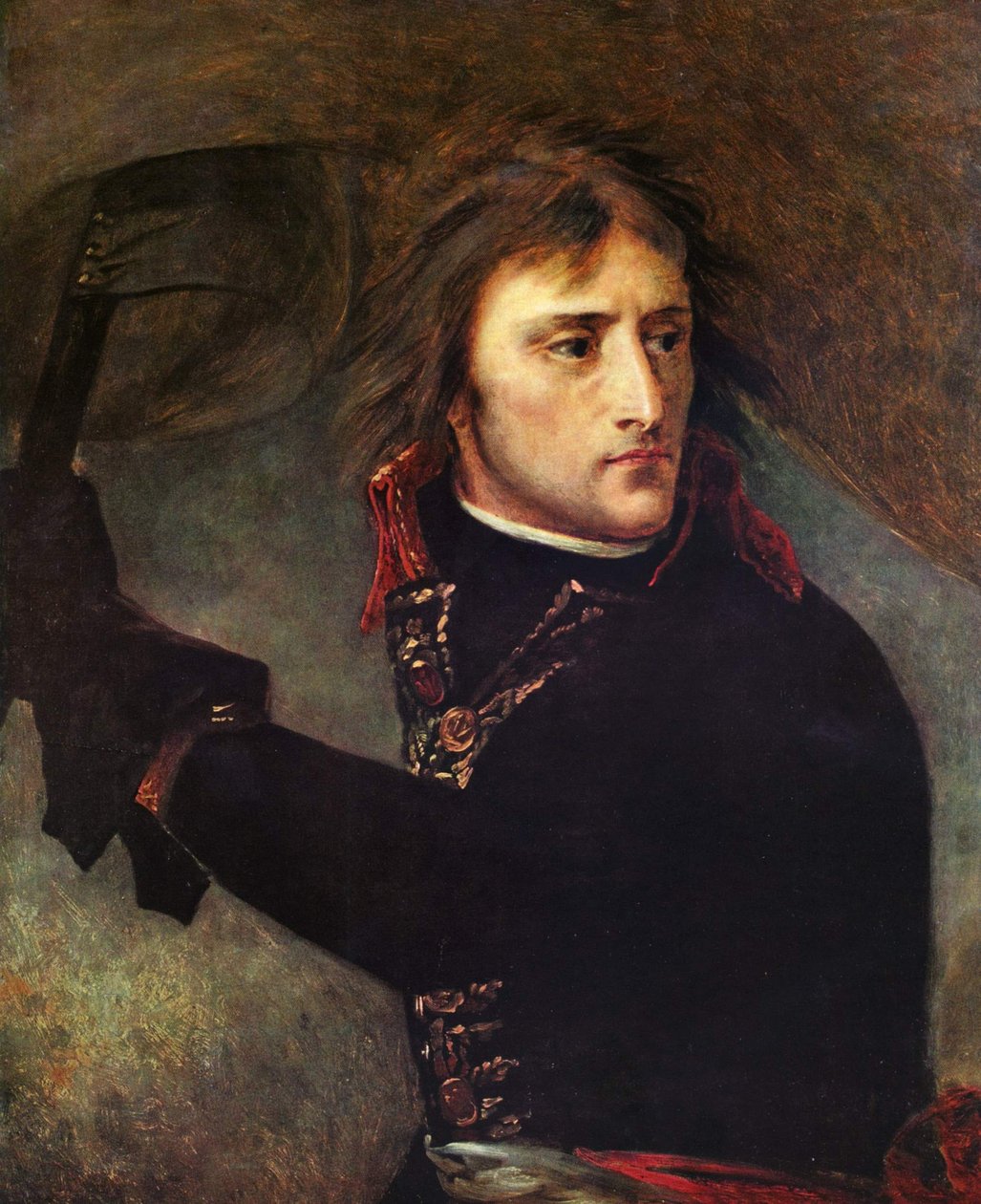 Franciául:  Bonaparte au pont d