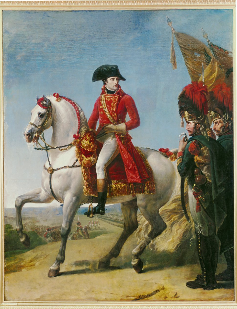 Bonaparte Napóleon, első konzul, a marengói csata után ... alkotó: Antoine Jean Gros