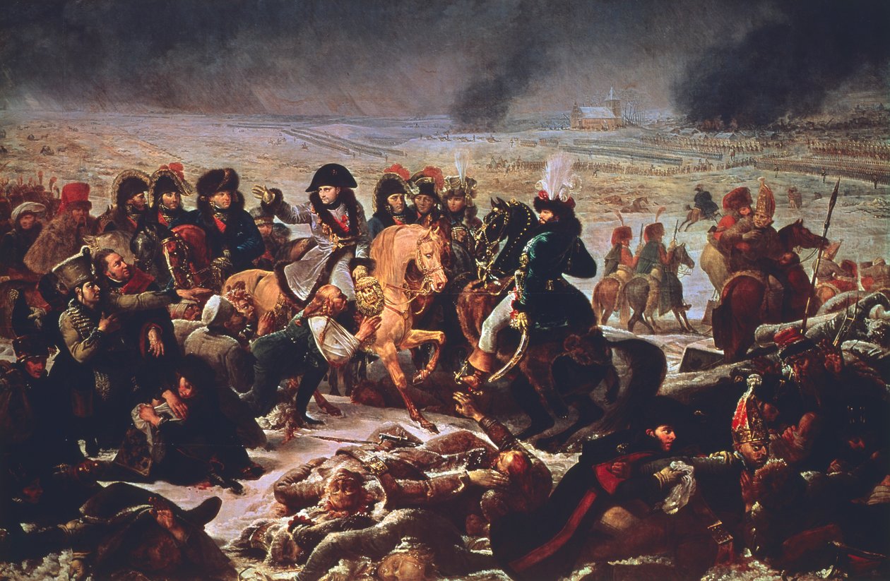 Napóleon az eilaui csata mezején, 1807. február 9., 1808 alkotó: Antoine Jean Gros