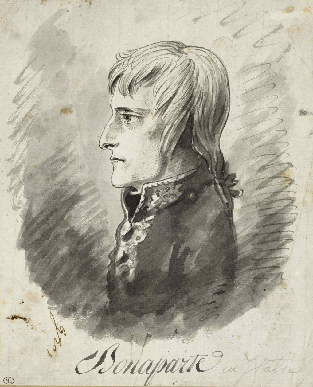 Napóleon Bonaparte, az olasz hadsereg fővezére, 1797 körül. alkotó: Antoine Jean Gros