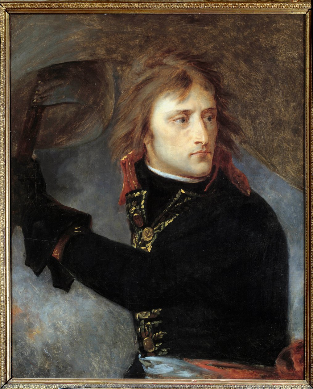 Bonaparte (1769-1821) portréja az Arcole hídnál november 16. alkotó: Antoine Jean Gros
