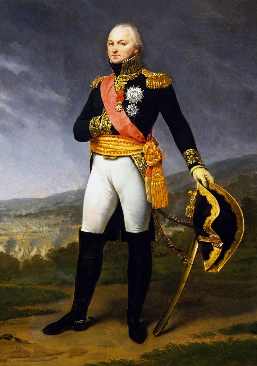 Claude Just Alexandre Louis Legrand (1762-1815), francia tábornok portréja, Jean Antoine Gros (1771-1835) festménye alkotó: Antoine Jean Gros