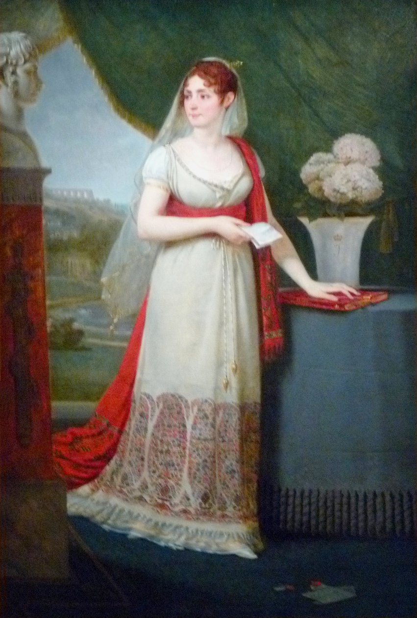 Joséphine császárnő portréja alkotó: Antoine Jean Gros