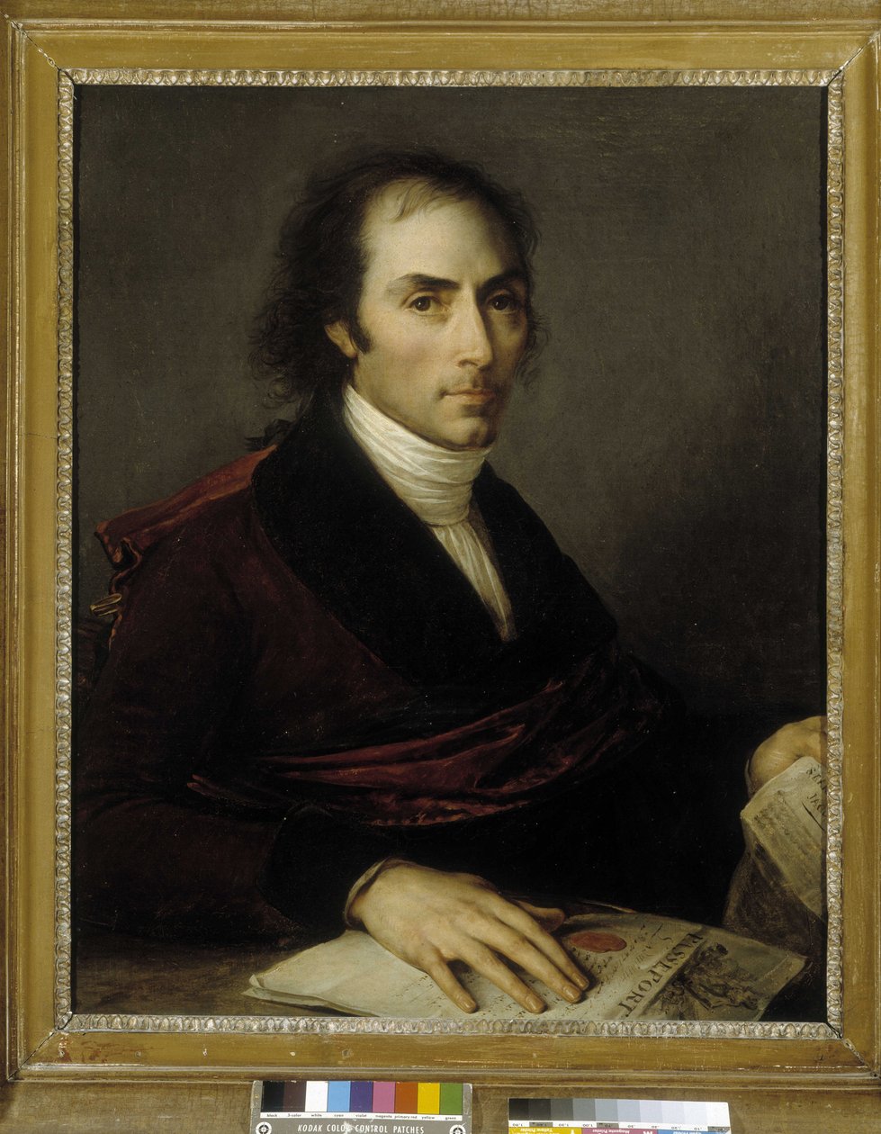 Francois Bruguiere portréja alkotó: Antoine Jean Gros