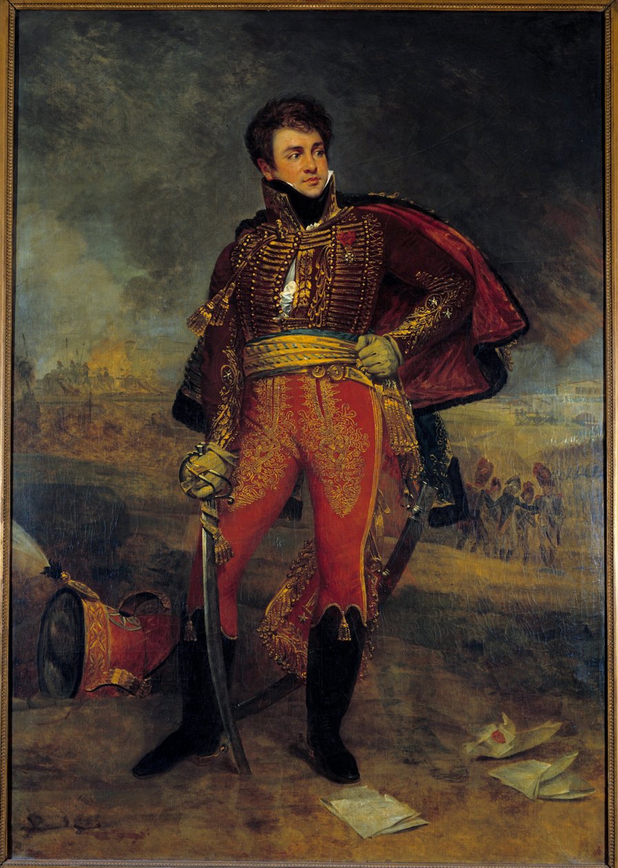 Francois Fournier Sarloveze gróf tábornok portréja (1773-1827) Antoine Jean Gros (1771-1835) festménye alkotó: Antoine Jean Gros