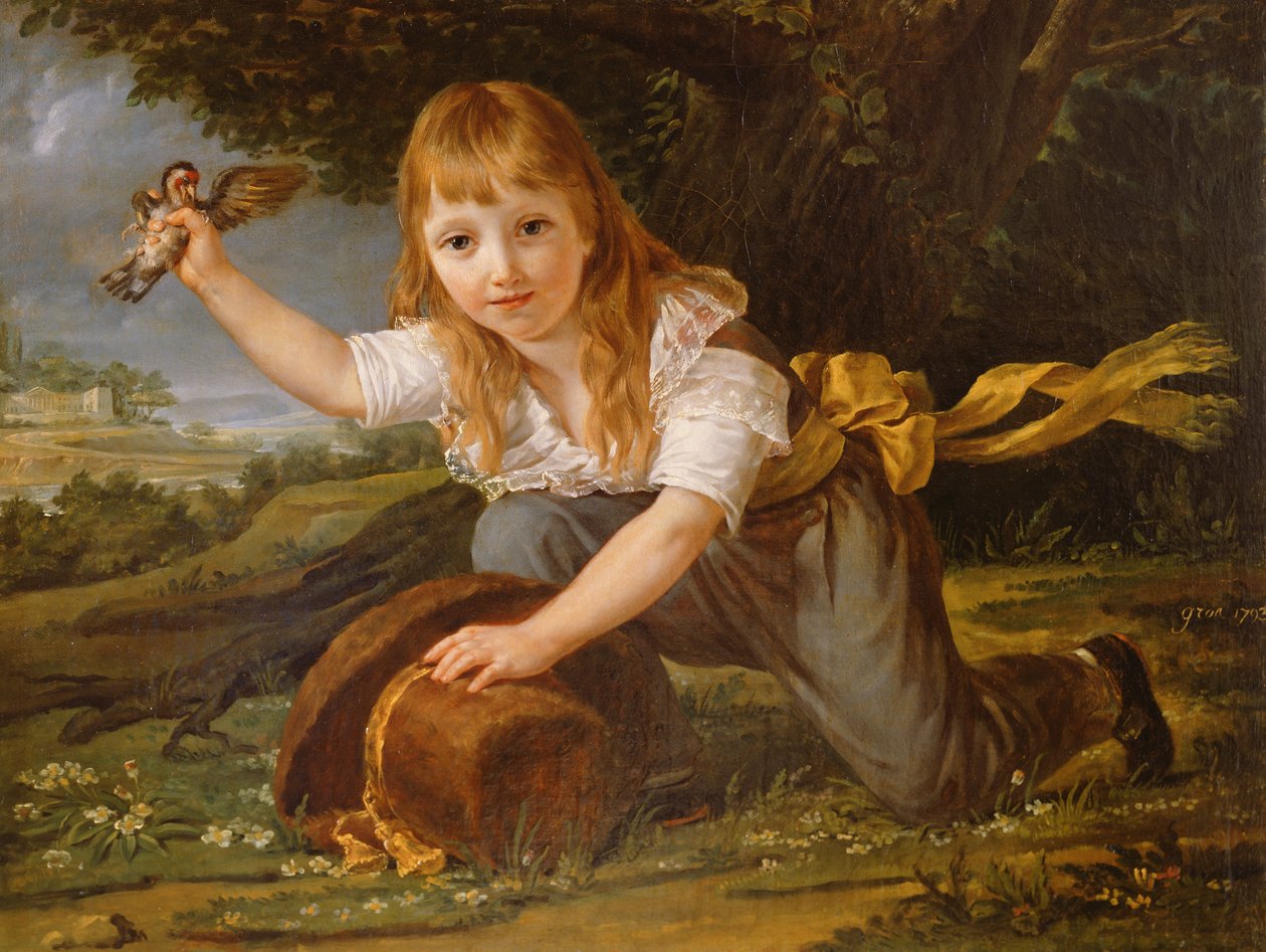 Paulin des Hours Farel portréja, 1793 alkotó: Antoine Jean Gros