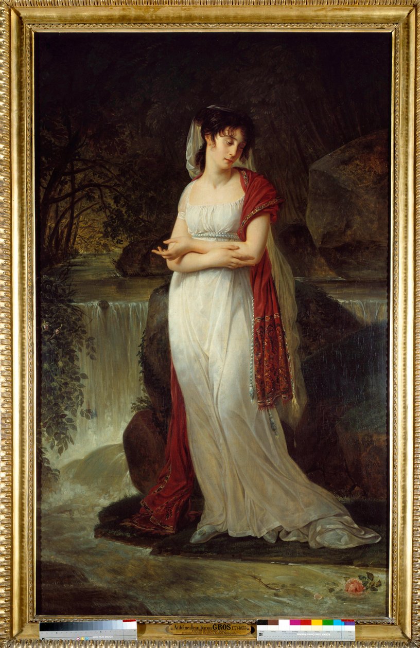 Christine Boyer (1776-1800) posztumusz portréja, Lucien Bonaparte első nő Antoine Jean Gros (1771-1835) festménye 19. századi nap. 2,14x1,34 m. alkotó: Antoine Jean Gros