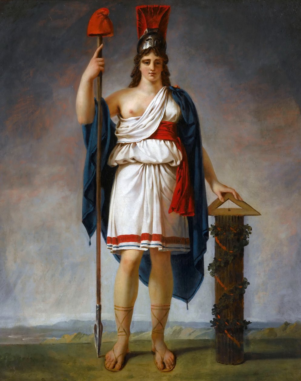 A Francia Köztársaság allegorikus alakja alkotó: Antoine Jean Gros Baron