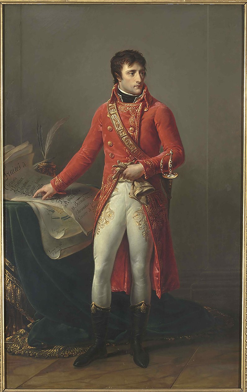 Bonaparte Napóleon Franciaország első konzulja, 1803. alkotó: Antoine Jean Gros Baron