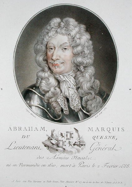 Ábrahám (1610-88) du Quesne márki alkotó: Antoine Louis Francois (after) Sergent Marceau