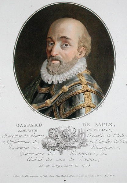 Gaspard de Saulx (1509-73) Tavanes ura alkotó: Antoine Louis Francois (after) Sergent Marceau