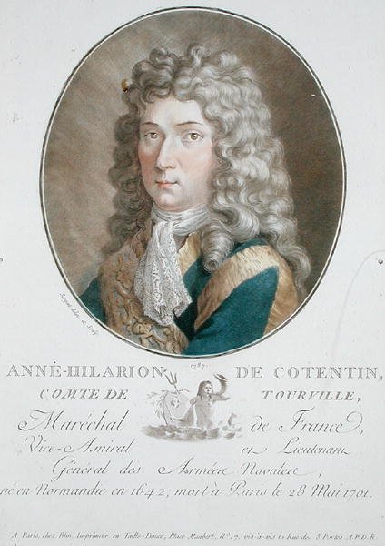 Anne-Hilarion de Cotentin (1642-1701) Tourville grófja alkotó: Antoine Louis Francois Sergent Marceau