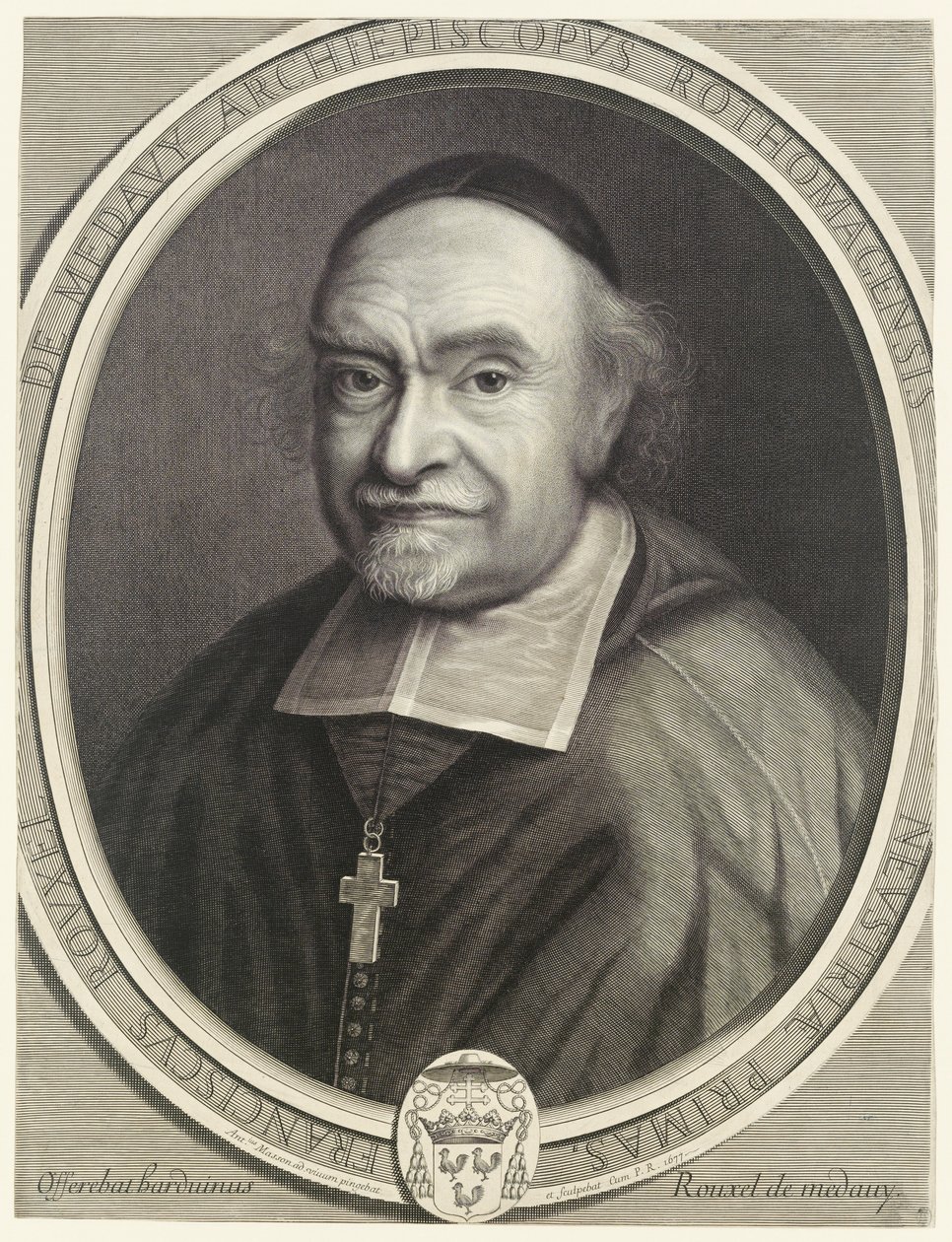 Francois Rouxel de Medavy, Rouen érseke alkotó: Antoine Masson