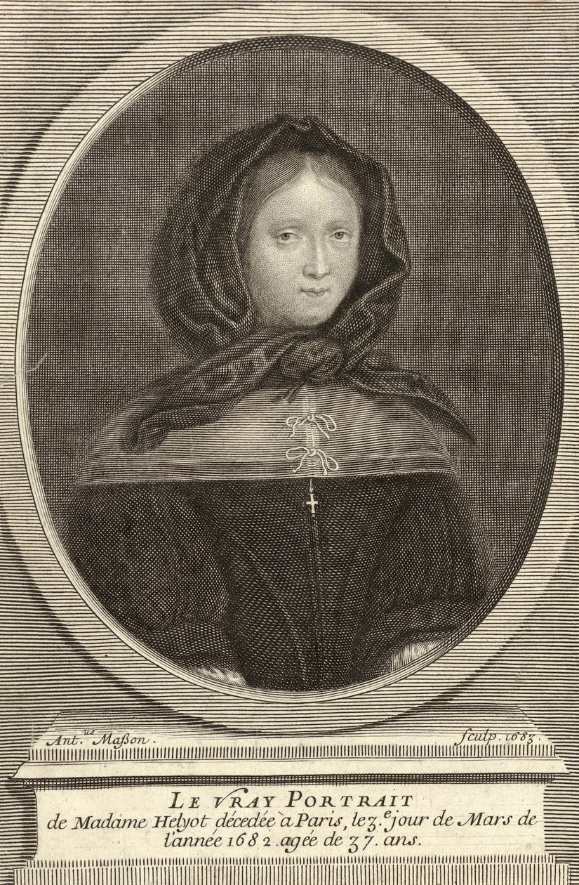 Francia: Portrait de Marie Helyot alkotó: Antoine Masson