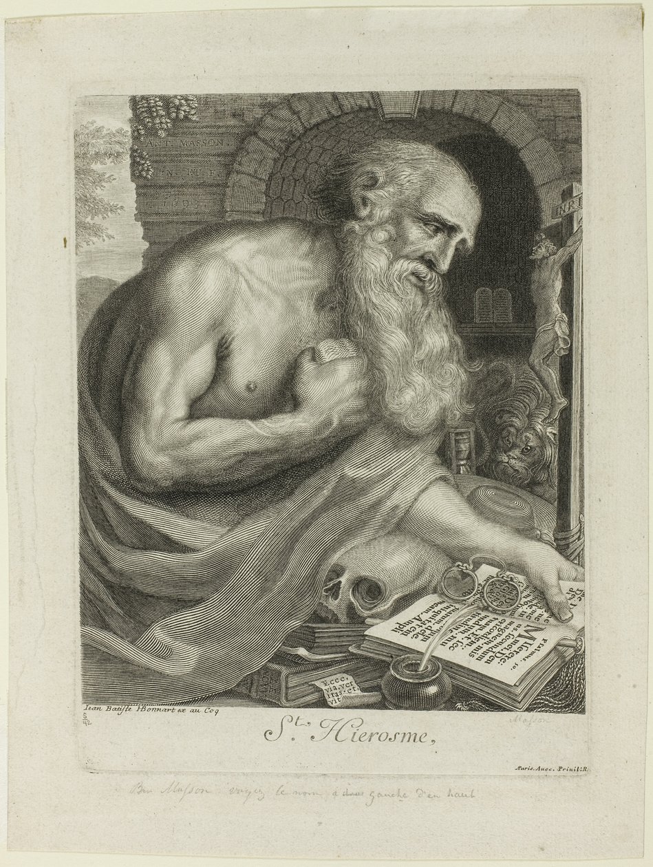 Szent Jeromos alkotó: Antoine Masson