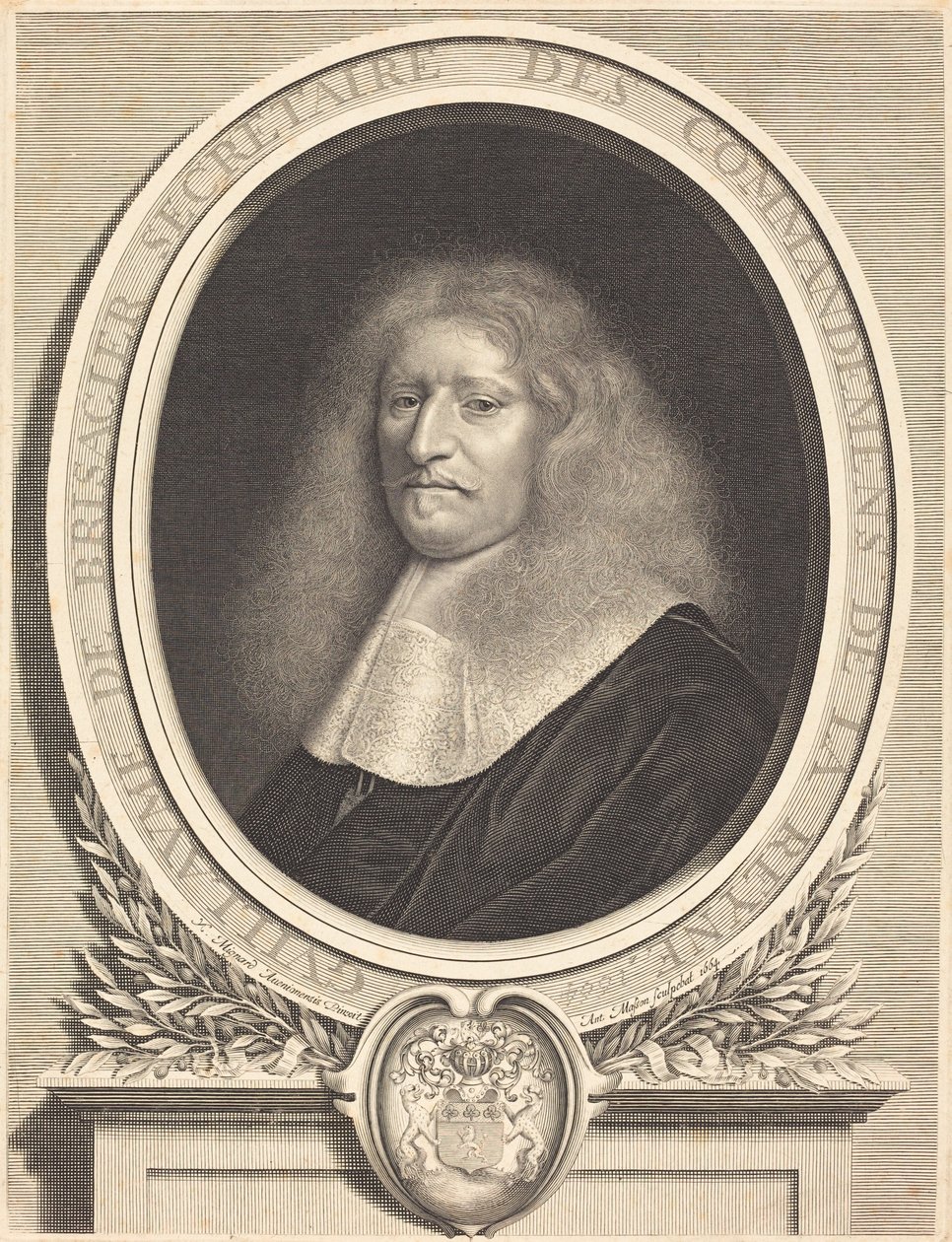 Brisaci Vilmos alkotó: Antoine Masson after Nicolas Mignard