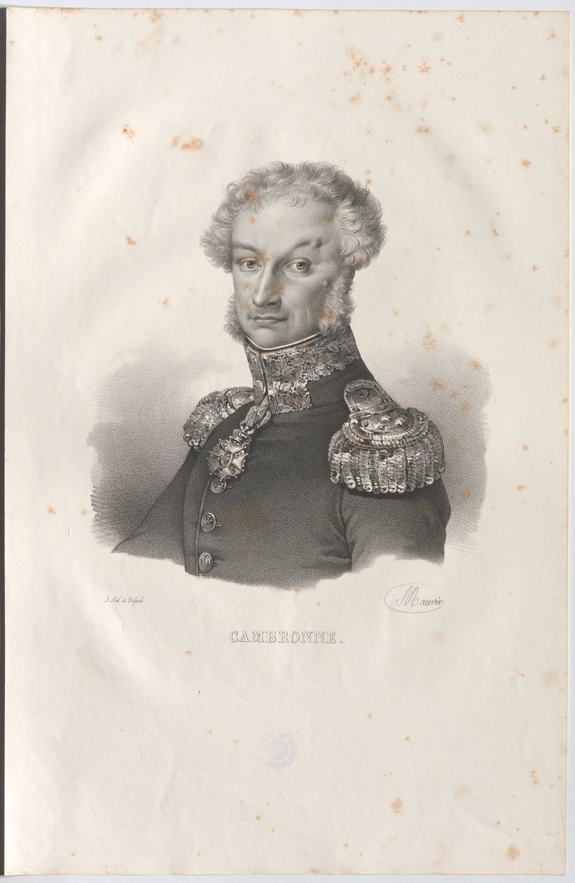 Cambronne alkotó: Antoine Maurin