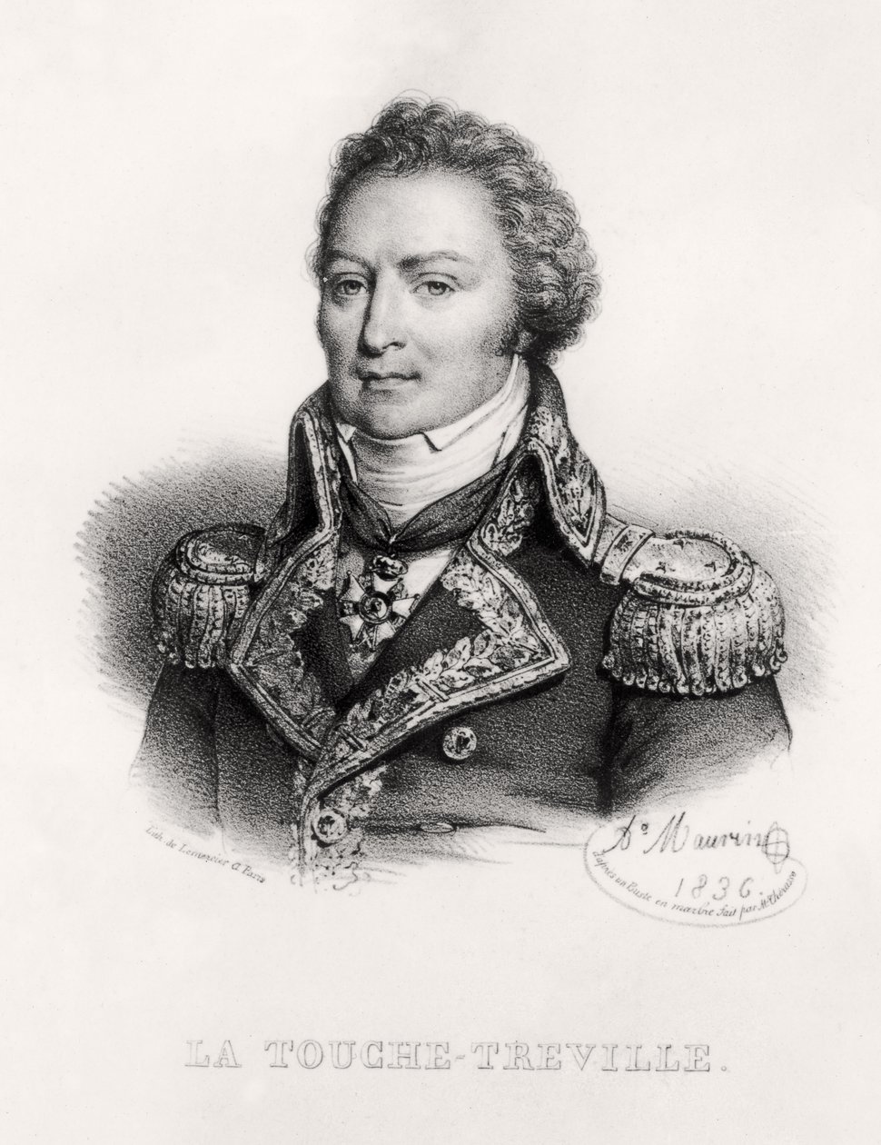 Louis-René Madelaine Le Vassor, La Touche-Tréville grófjának portréja alkotó: Antoine Maurin