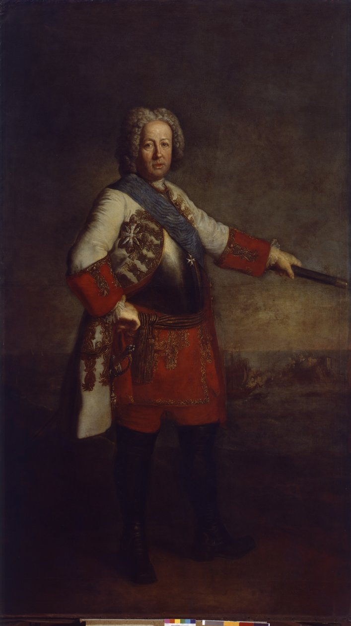 Friedrich Heinrich von Seckendorf gróf, 1720 alkotó: Antoine Pesne