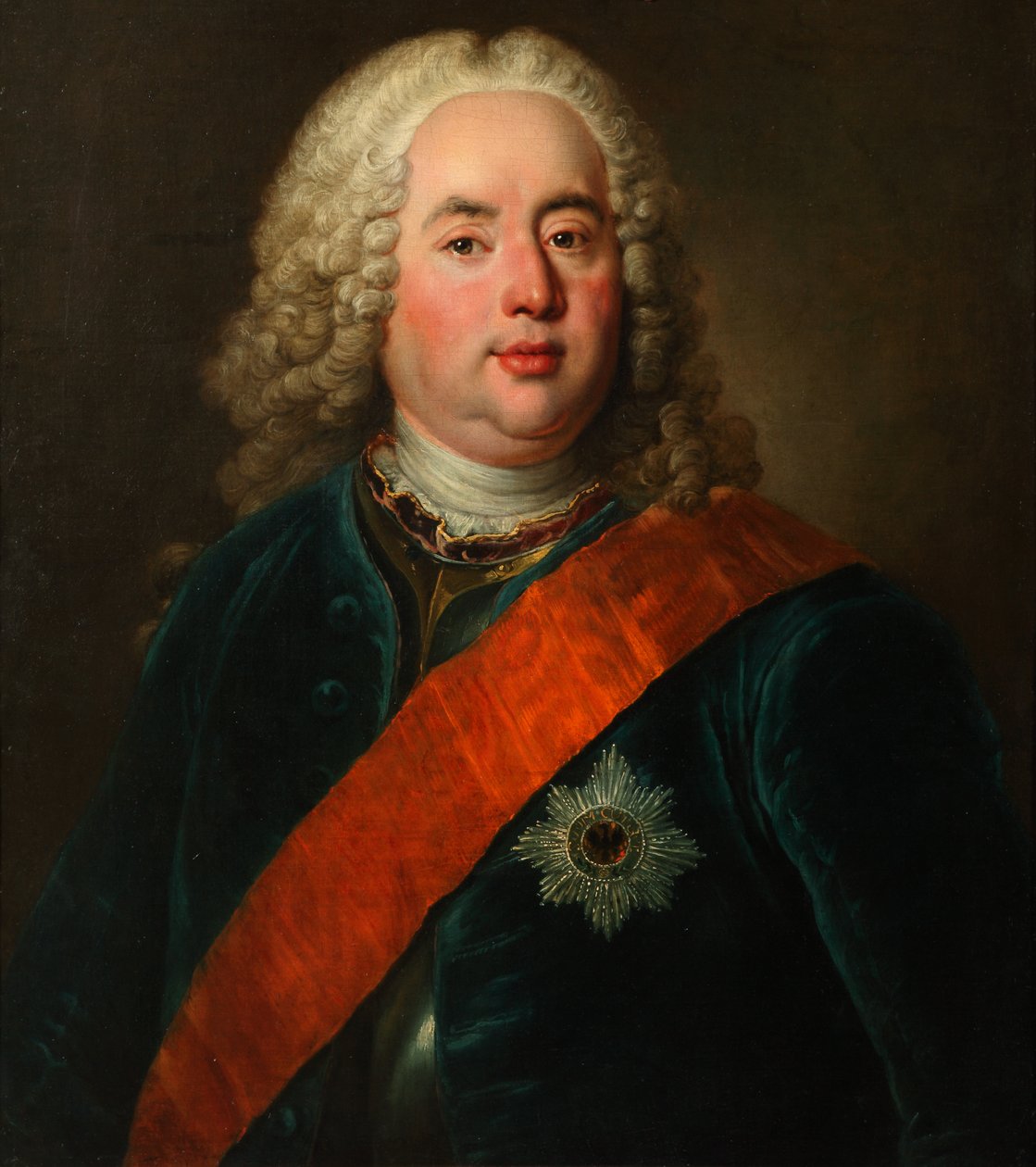 Graf Gustav Adolph Gotter alkotó: Antoine Pesne