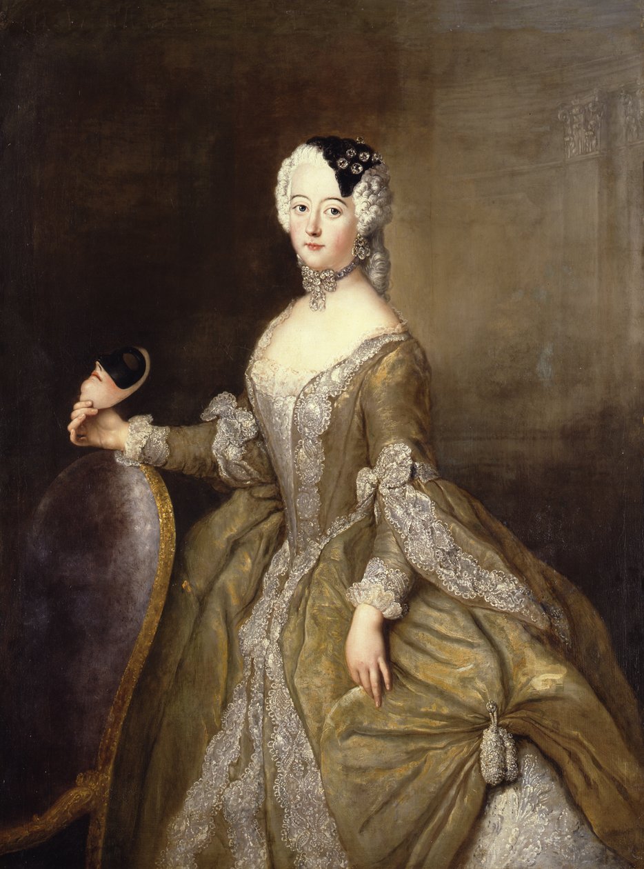 Lujza Ulrika porosz hercegnő (1720-1782) alkotó: Antoine Pesne