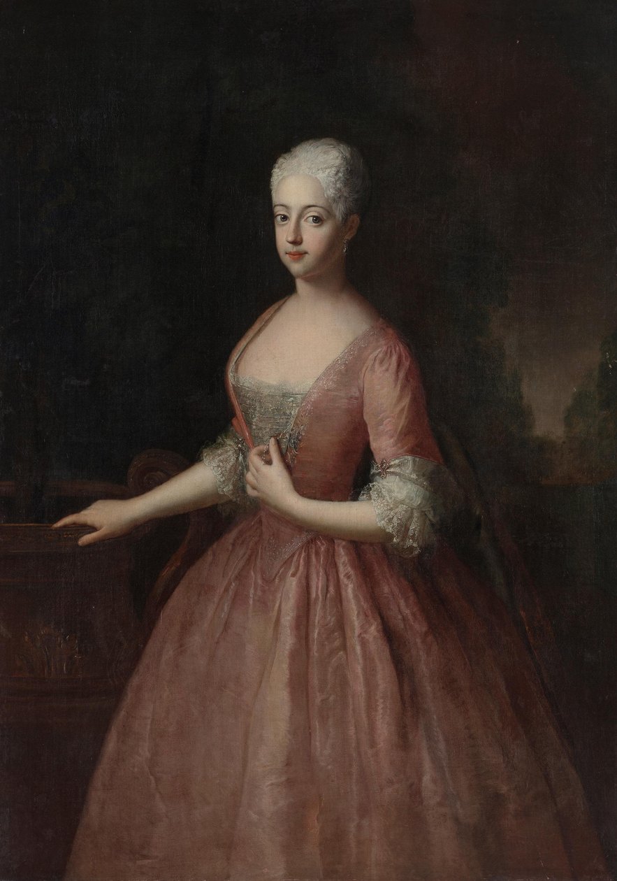 Friederike Louise őrgrófnő alkotó: Antoine Pesne