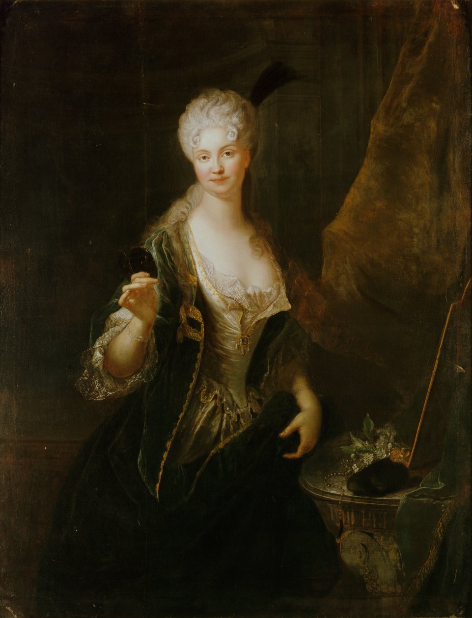 Dorothea Luise os Wittenhorst-Sonsfeld portréja 1681-1746. alkotó: Antoine Pesne