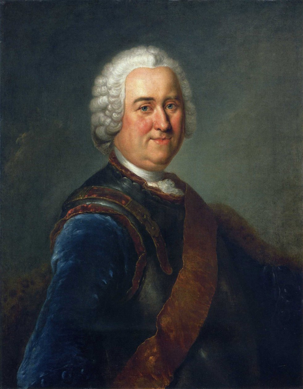 James Keith tábornagy portréja alkotó: Antoine Pesne