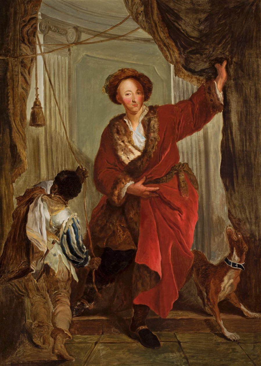 Friedrich Ernst von Knyphausen (1678-1731) portréja alkotó: Antoine Pesne