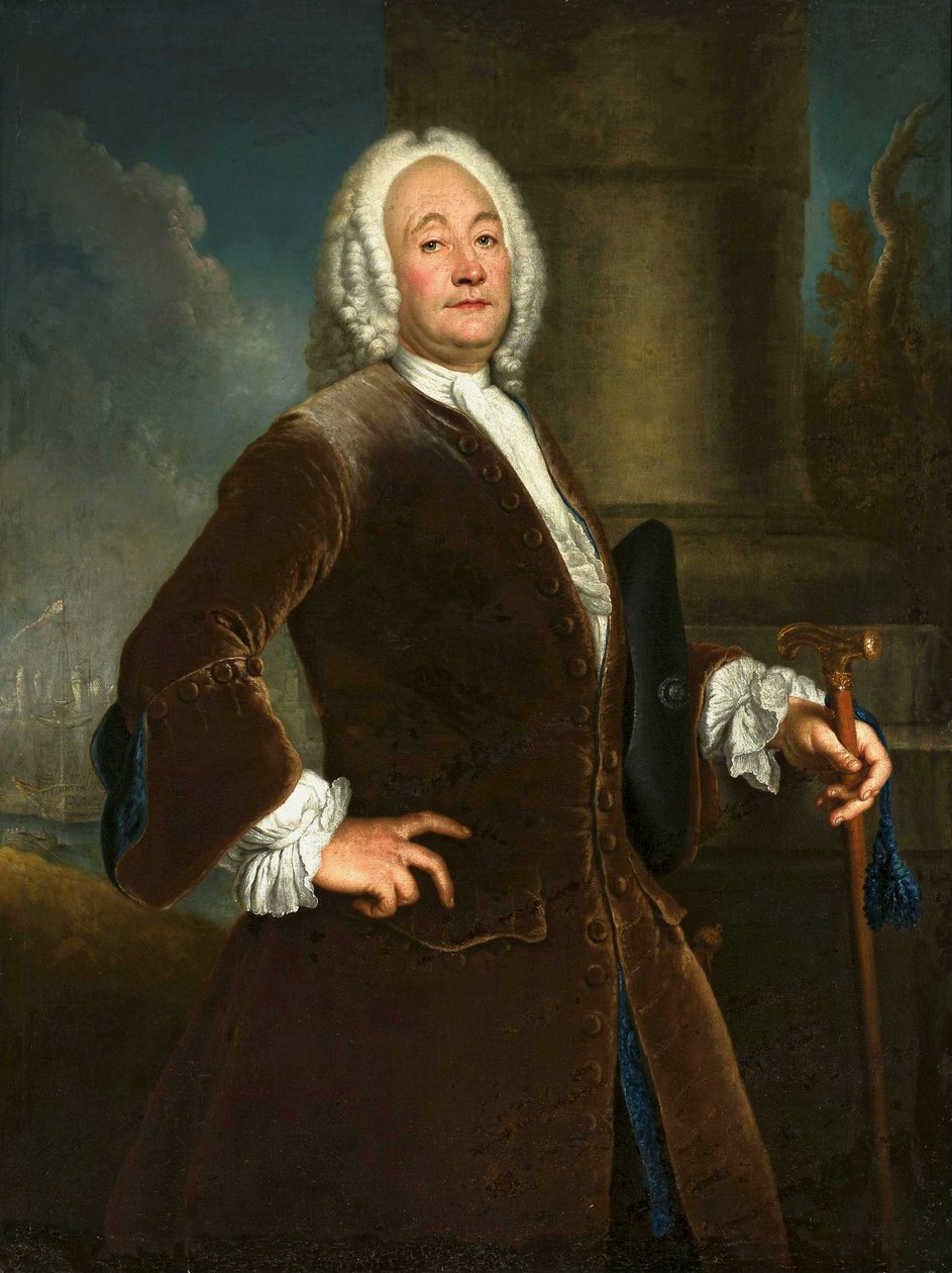Heinrich Voguell portréja (1681-) alkotó: Antoine Pesne