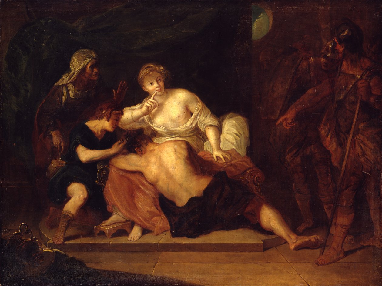 Sámson és Delila alkotó: Antoine Pesne