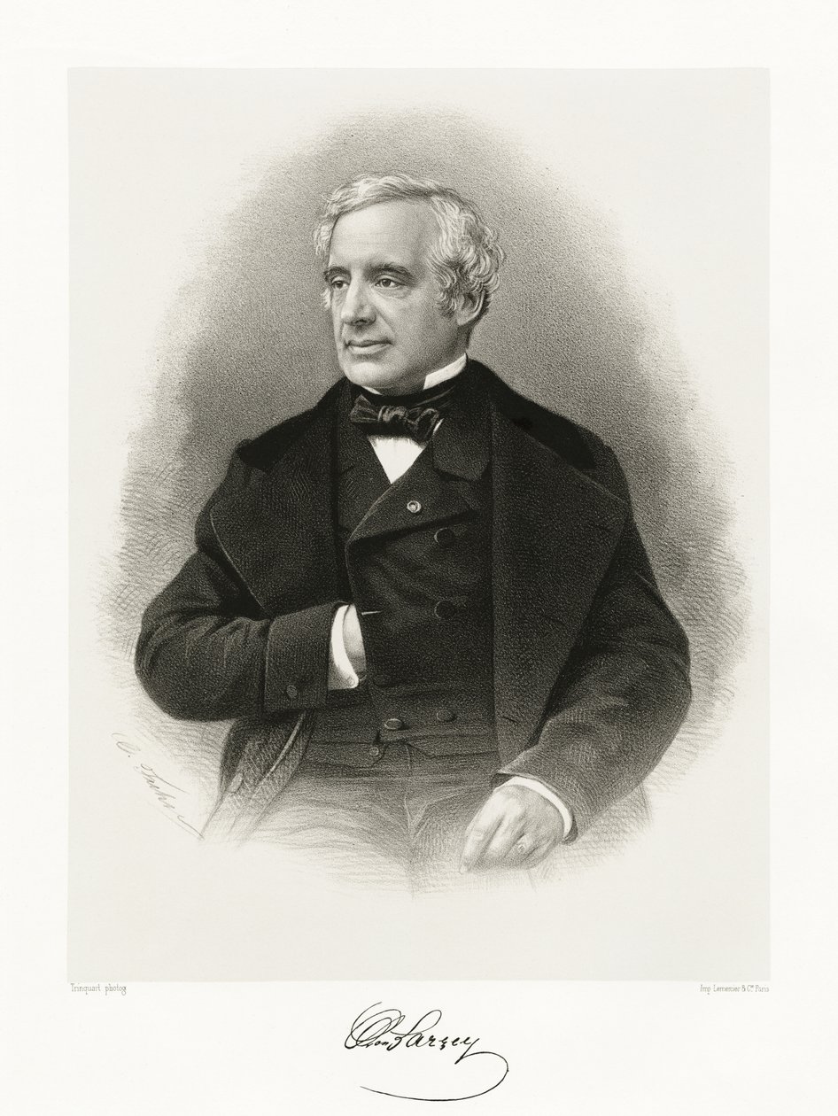 Félix Hippolyte Larrey, 1865-66 alkotó: Antoine Rene Trinquart