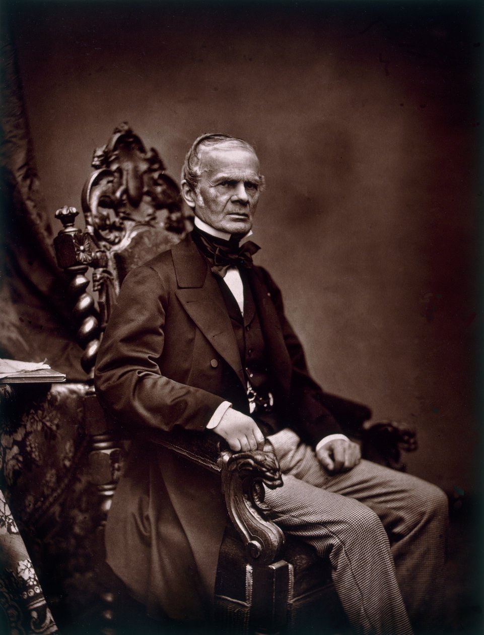 Alfred Auguste Cuvillier-Fleury (1802-87), a "Galerie Contemporaine"-ból, 1874-78 körül. alkotó: Antoine Samuel Adam Salomon