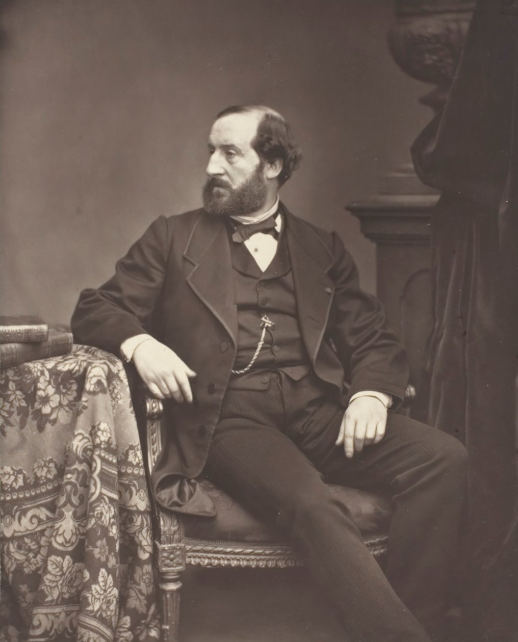 Émile Augier [francia drámaíró], 187684. alkotó: Antoine Samuel Adam Salomon