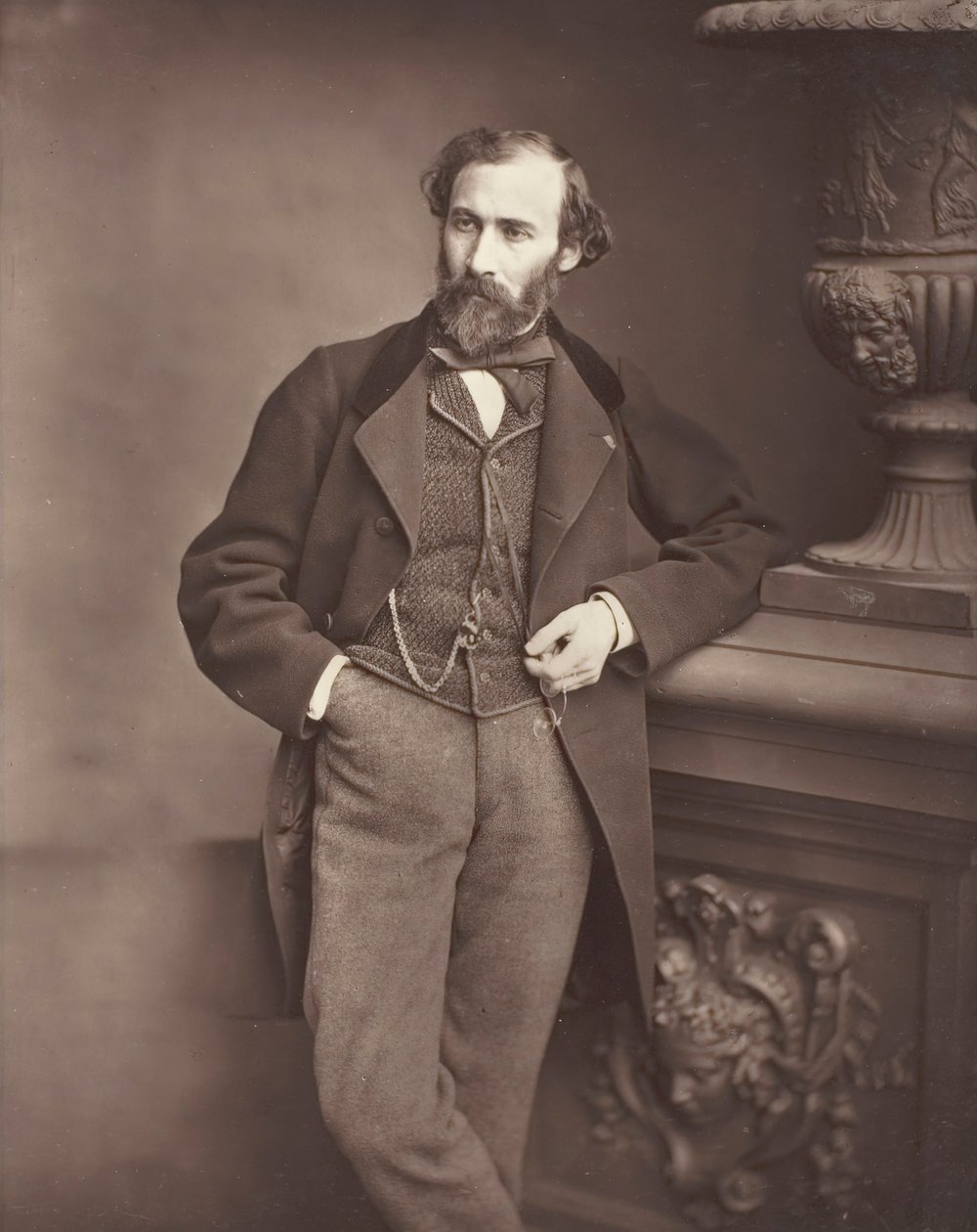 Octave Feuillet francia regény- és drámaíró, 1821-1890, 187684. alkotó: Antoine Samuel Adam Salomon