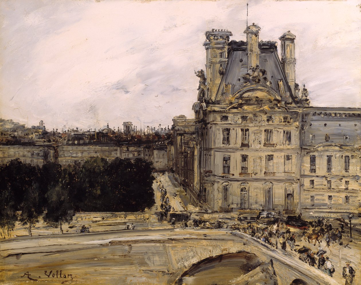 A Louvre sarka alkotó: Antoine Vollon