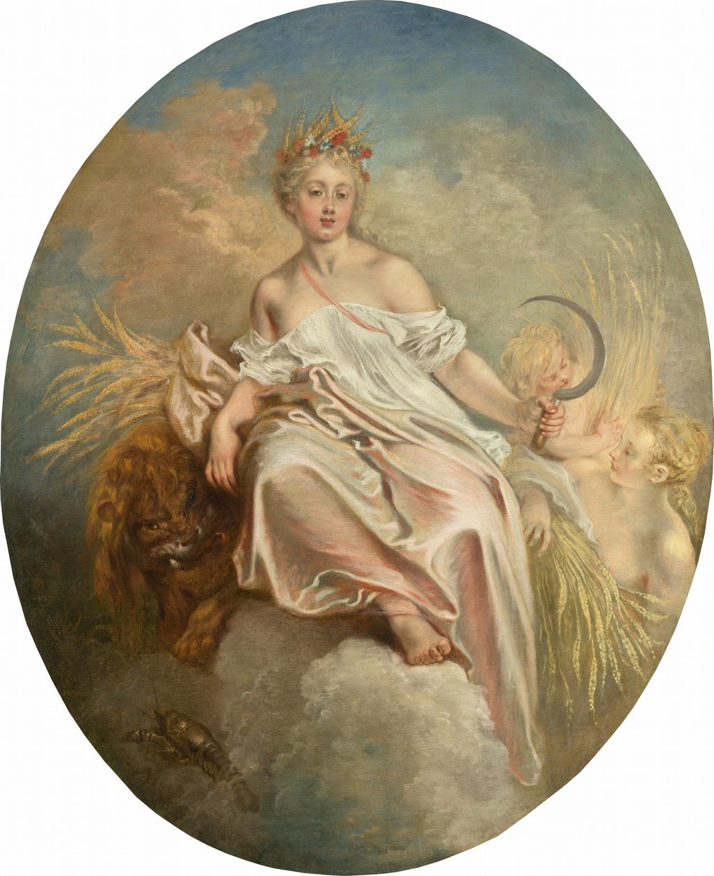 Ceres (nyár) alkotó: Antoine Watteau