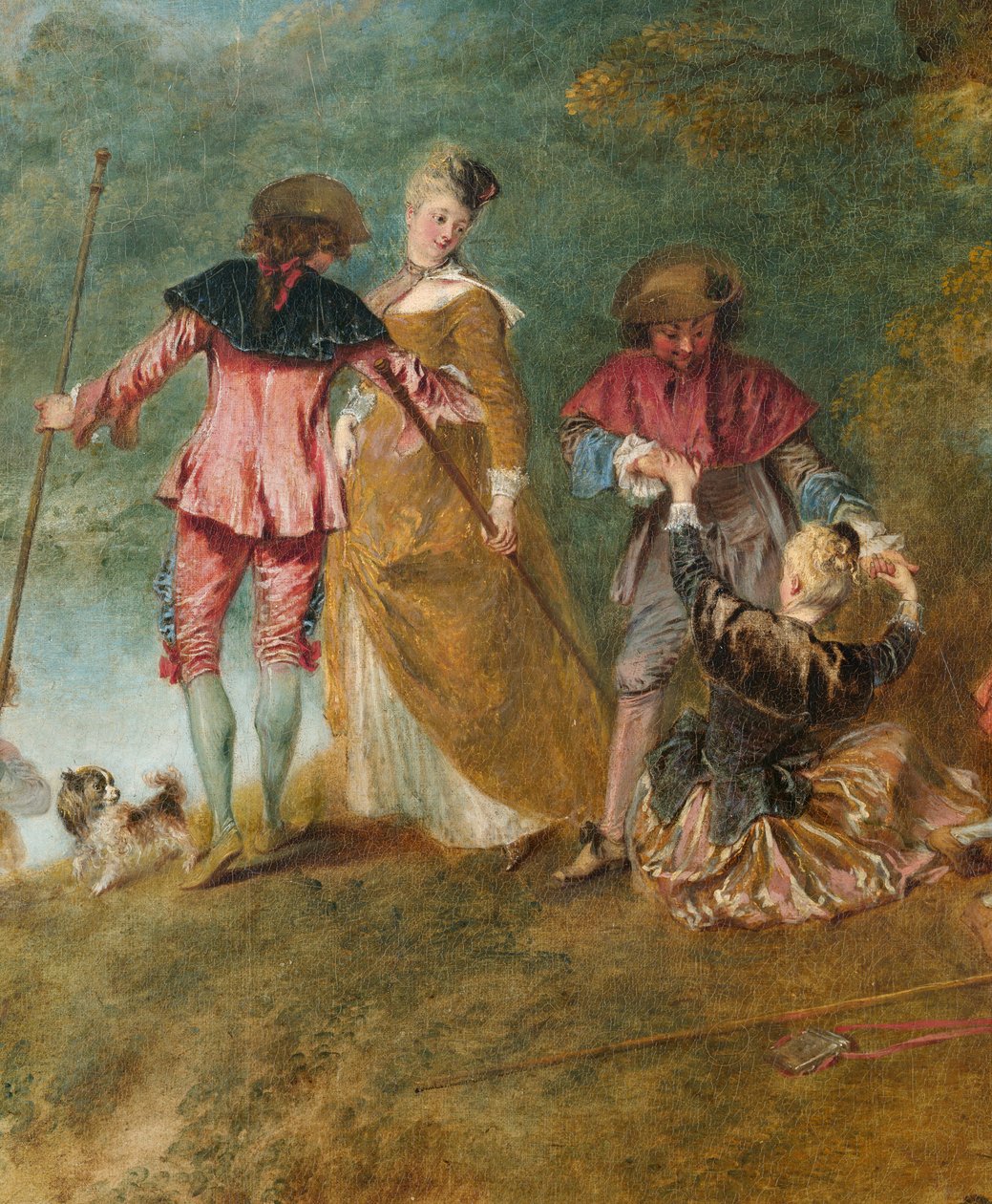 Zarándoklat Cithera szigetén alkotó: Jean Antoine Watteau