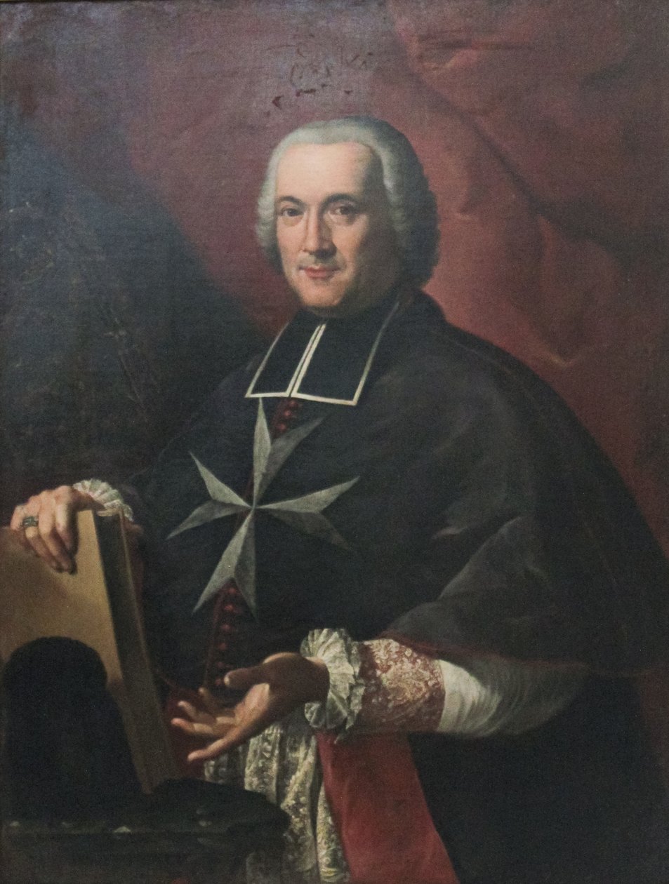 Giovanni Domenico Mainardi nagyprior portréja alkotó: Antoine de Favray