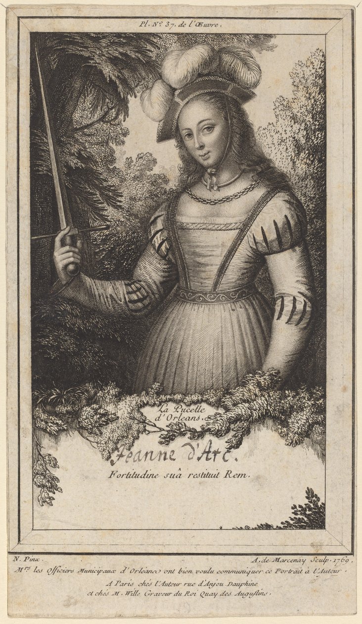 Joan of Arc: Az orléansi szobalány alkotó: Antoine de Marcenay