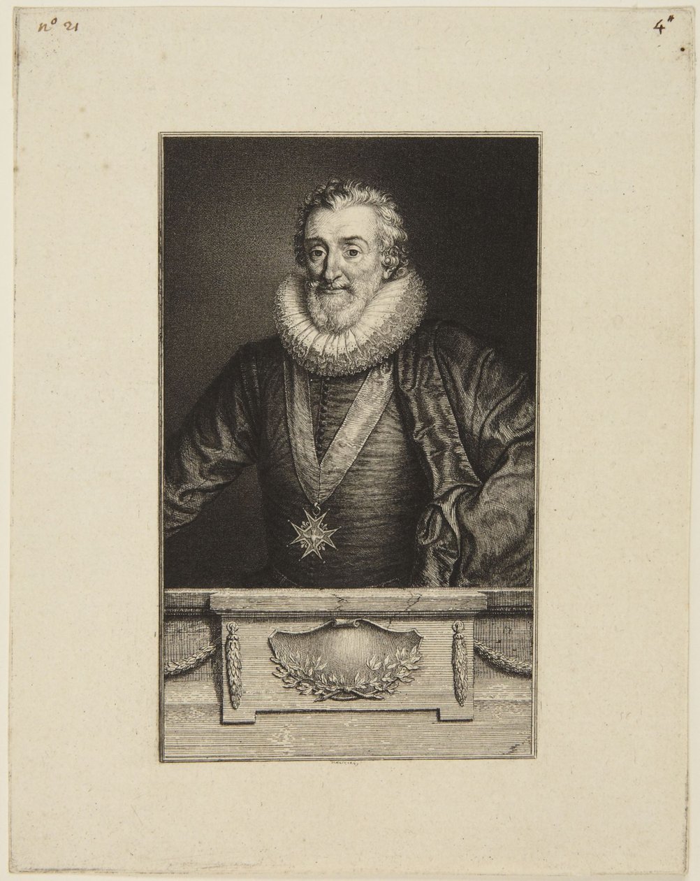 „Henri le Grand” J(?)annet nyomán alkotó: Antoine de Marcenay de Ghuy