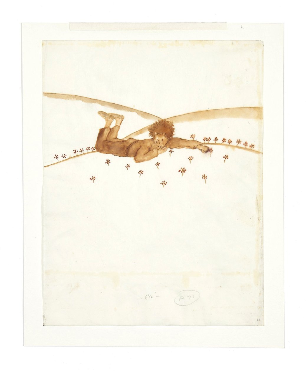Illusztráció A kis herceg Le Petit Prince, 1942-hez. alkotó: Antoine de Saint Exupéry