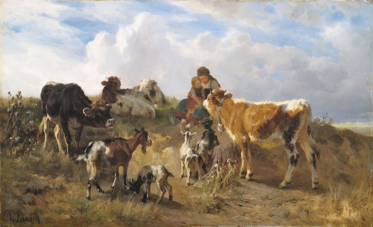 Lelkipásztori idill alkotó: Anton Braith