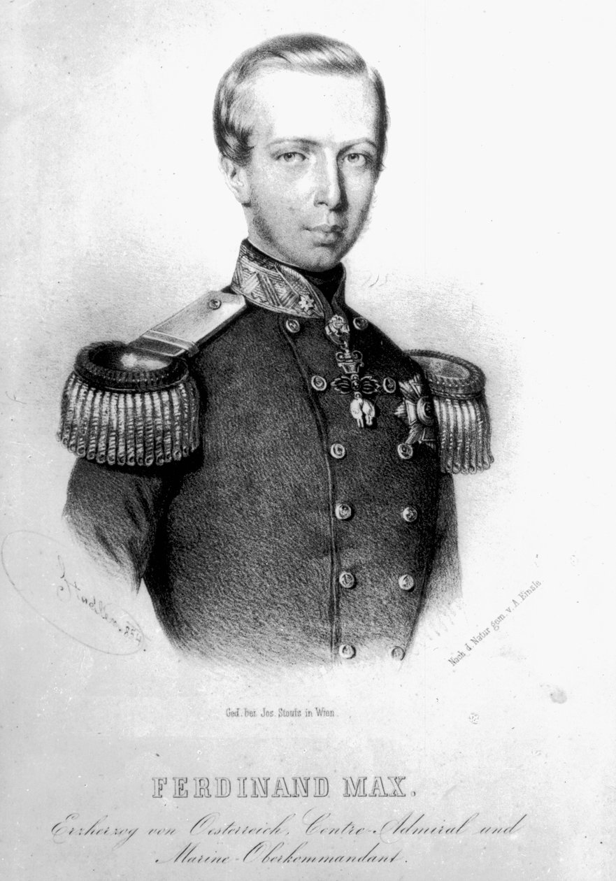Ferdinánd Max alkotó: Anton Einsle