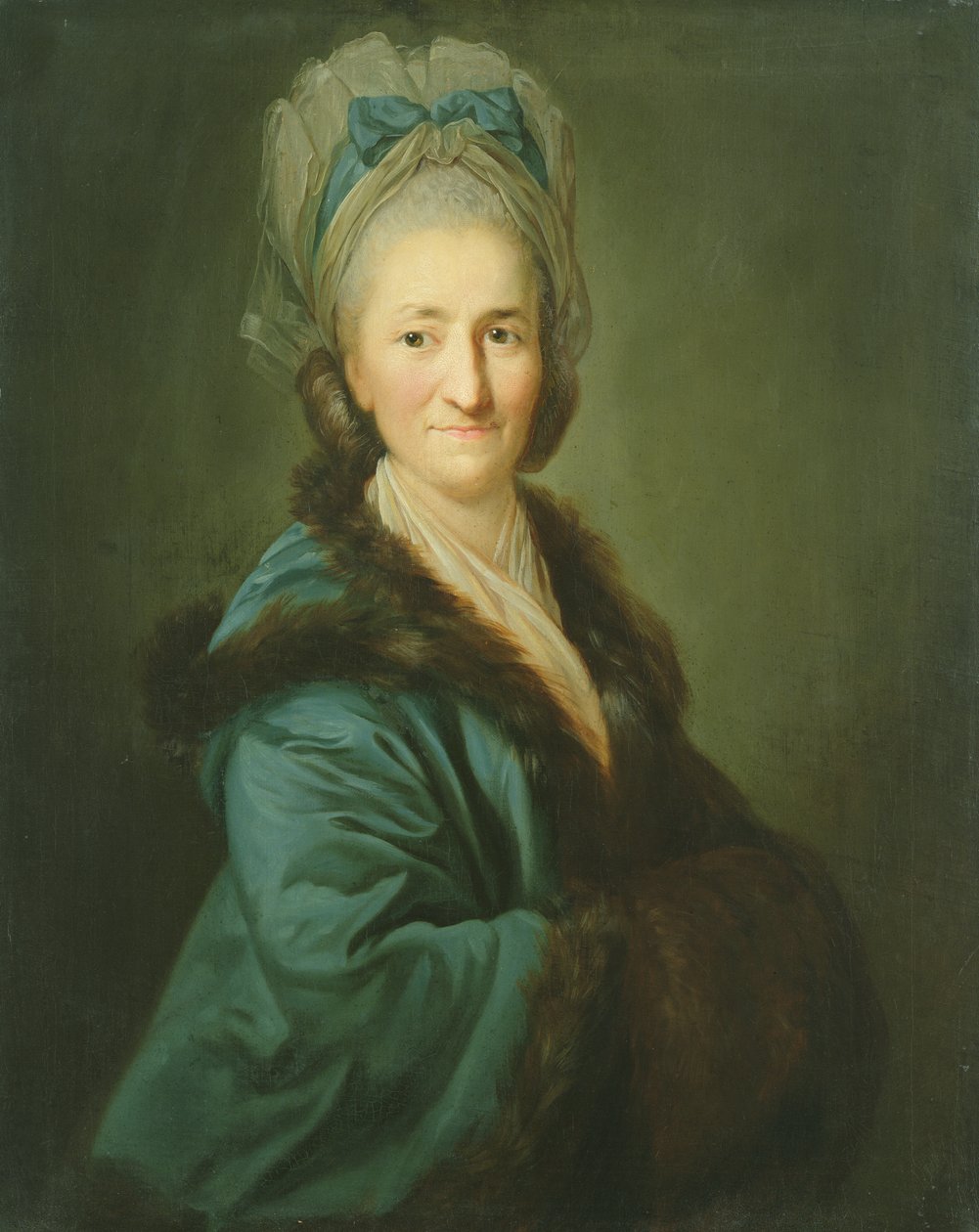 Egy öregasszony portréja, 1780 alkotó: Anton Graff