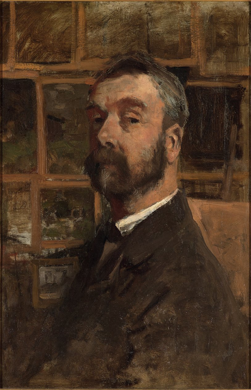 Önarckép, 1884 körül alkotó: Anton Mauve