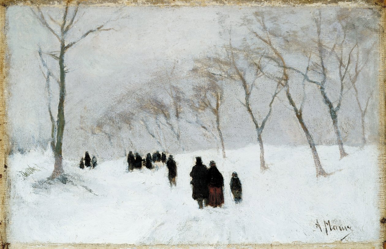 Hóvihar alkotó: Anton Mauve