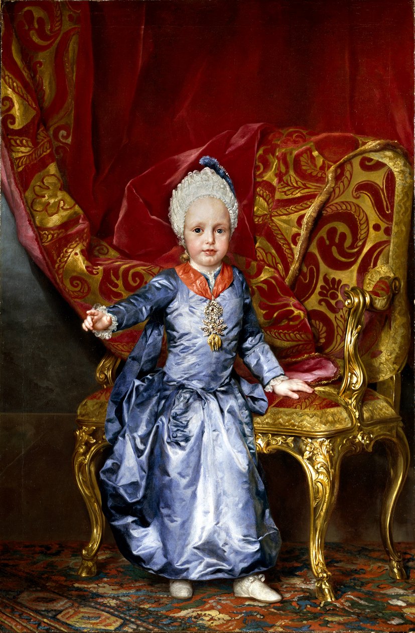 Ferenc József főherceg alkotó: Anton Raphael Mengs
