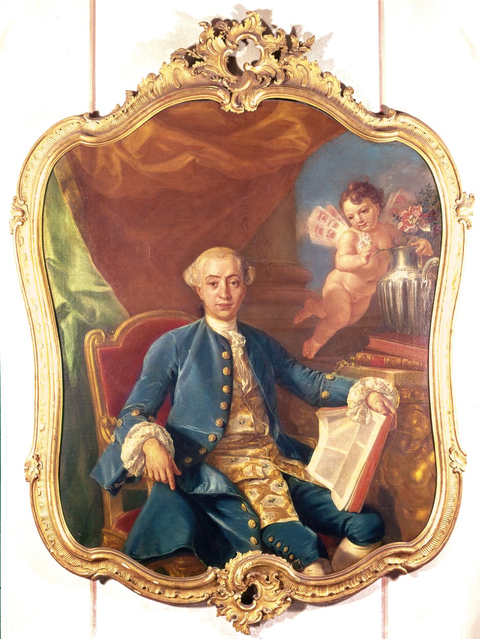 Giacomo Casanova (1725-98) alkotó: Anton Raphael Mengs