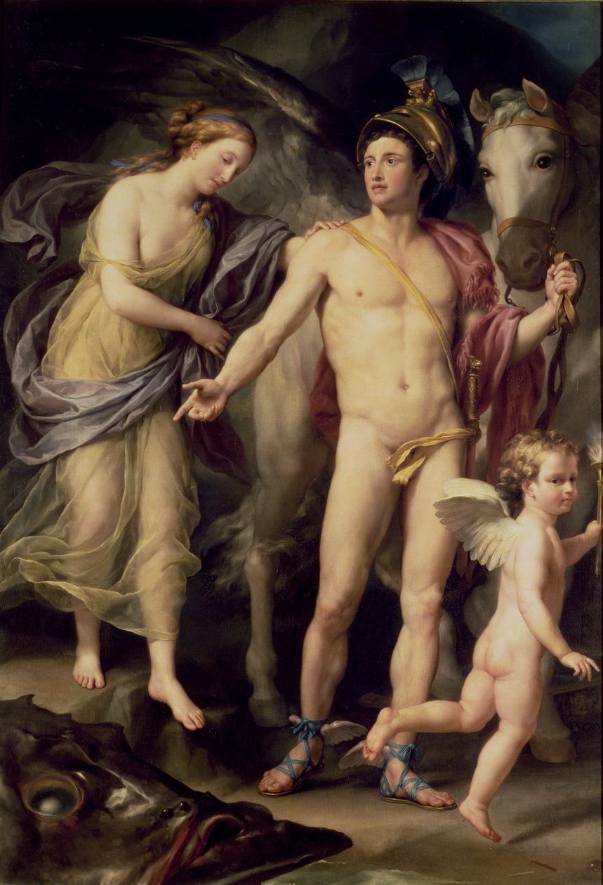 Perszeusz és Androméda, 1777 alkotó: Anton Raphael Mengs